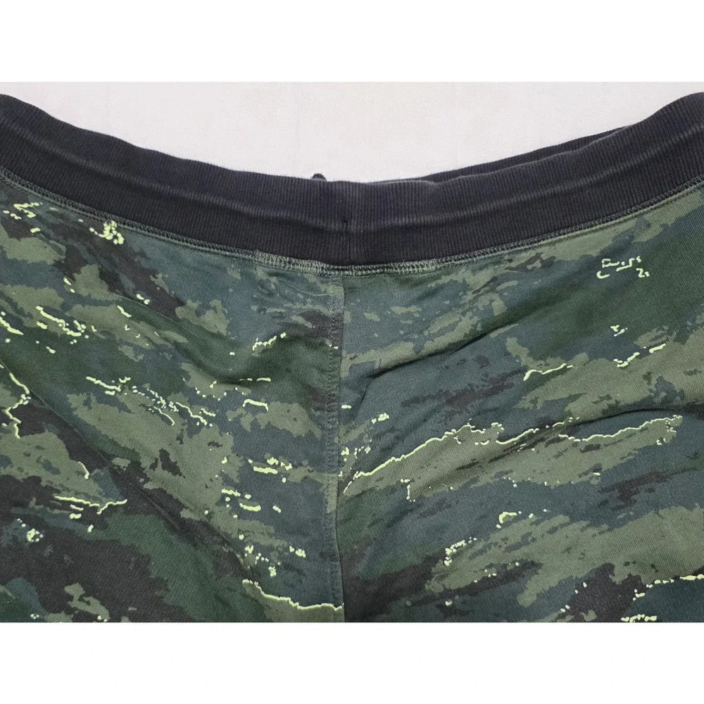 VTG Adidas Neo Men’s Camo Joggers Sweatpants Camouflage Green Size L Y2K
